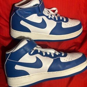 Nike Women Air Force 1 ‘07 Mid Military Blue